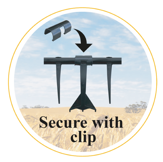 Secure with clip